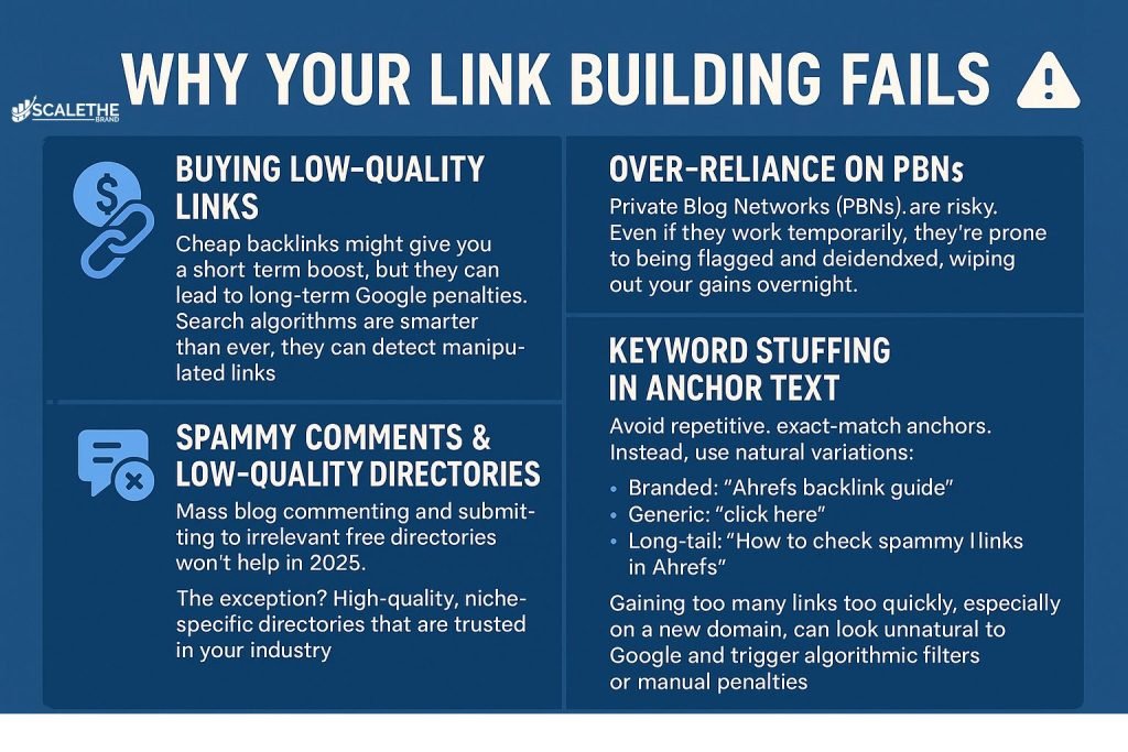 Avoid These Common Link Building Mistakes