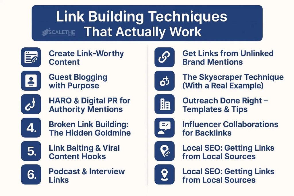 Link Building Techniques That Actually Work