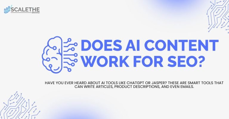 Does AI Content work for SEO
