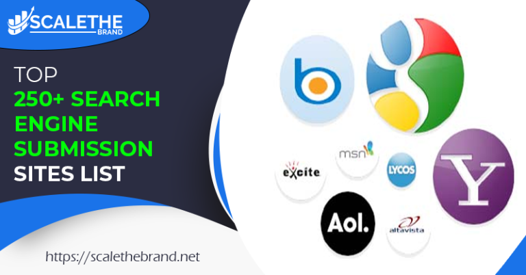 250+ Free Search Engine Submission Sites