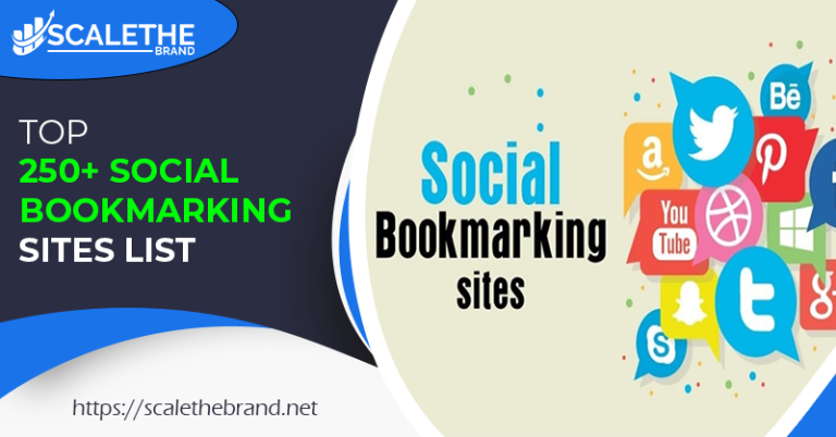 Top 250 Social Bookmarking Sites List