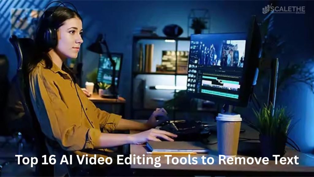 Top 16 AI Video Editing Tools to Remove Text