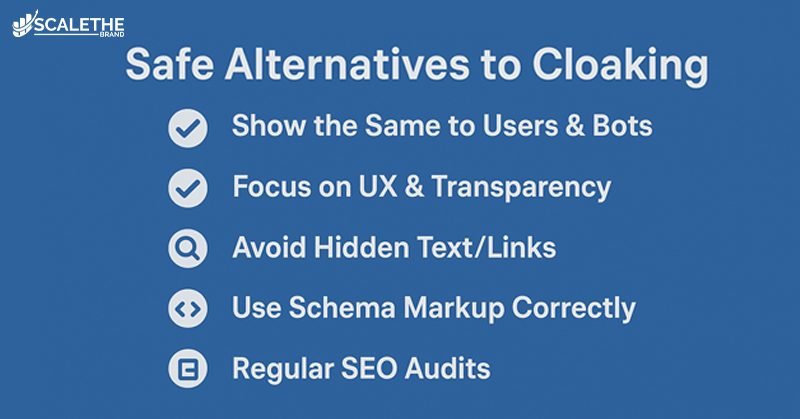 Best Practices to Avoid Cloaking